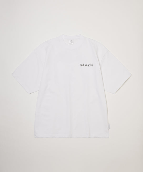 Kabukichou Tee Designed by Tomoo Gokita / White x Black