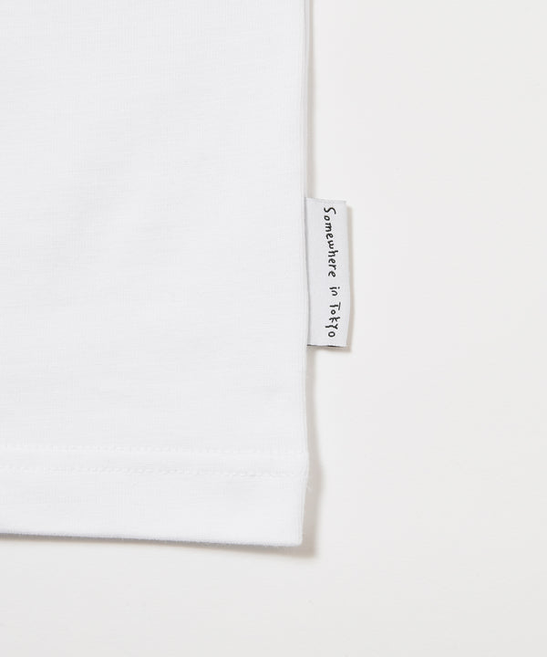 Somewhere Map Tee / Designed by Kamikene / White