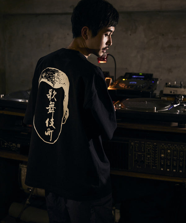 Kabukichou Tee Designed by Tomoo Gokita / Black x White