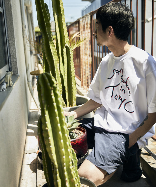 Anaglyph Logo Tee / Designed by Tomoo Gokita / White