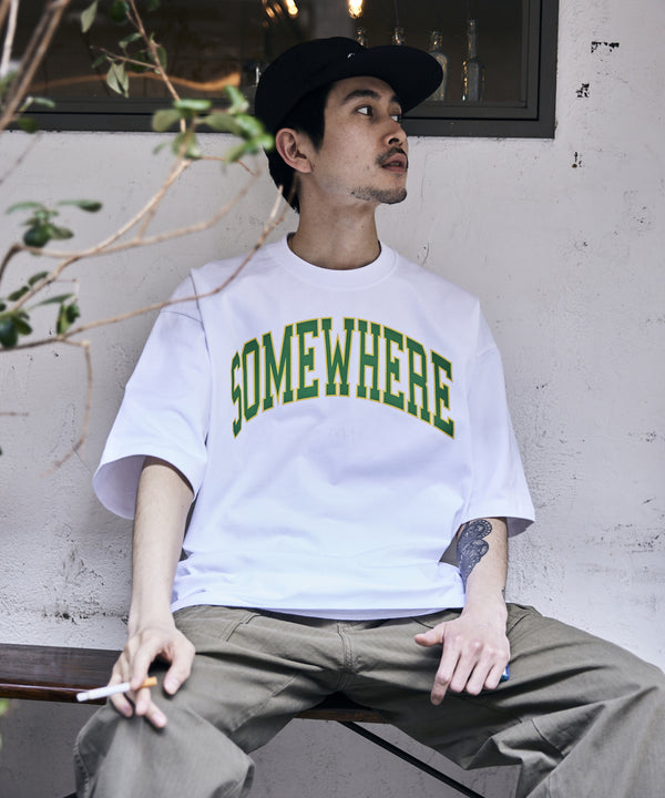 College Logo Tee / Designed by SIT / White