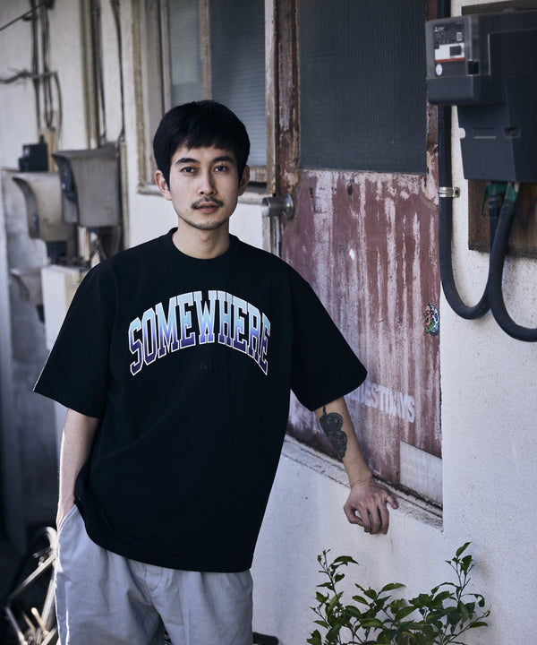 College Logo Tee / Designed by SIT / Black