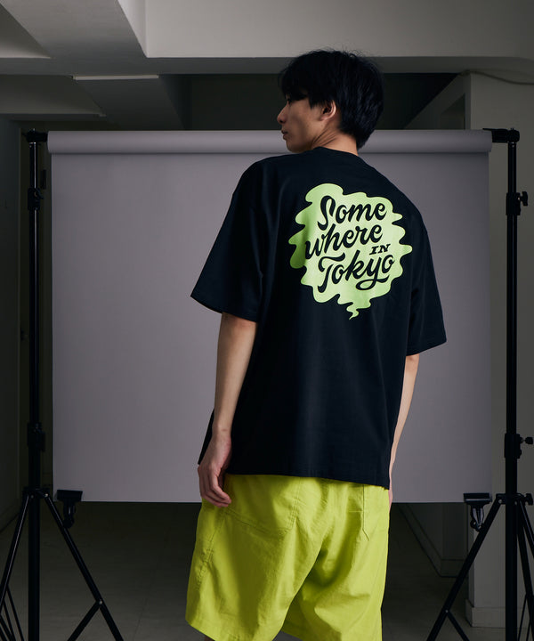Logo Tee Designed by Shinya Nakahara / Black Pistatio