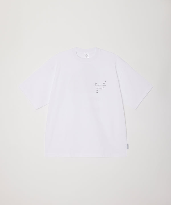 Somewhere Map Tee / Designed by Kamikene / White