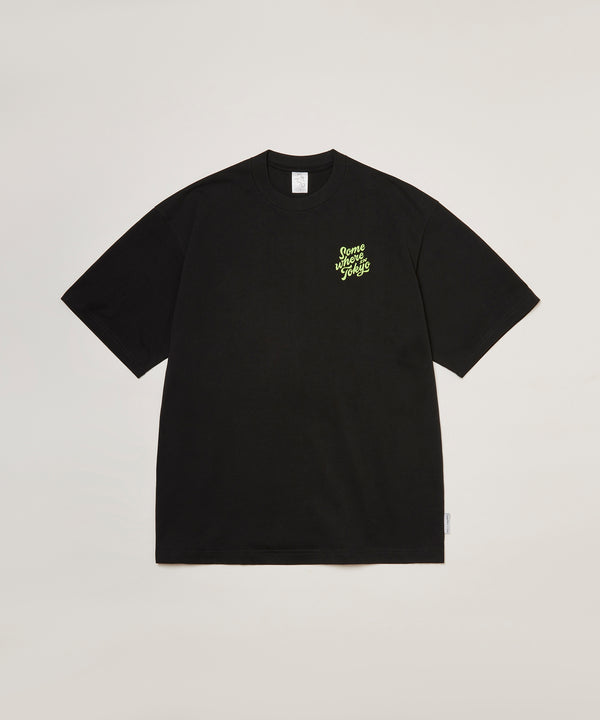 Logo Tee Designed by Shinya Nakahara / Black Pistatio