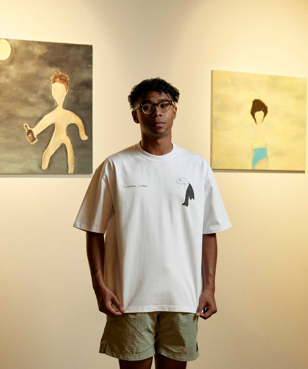 Holy Ghost Print Tee/ Designed by Joji Nakamura – Somewhere in Tokyo