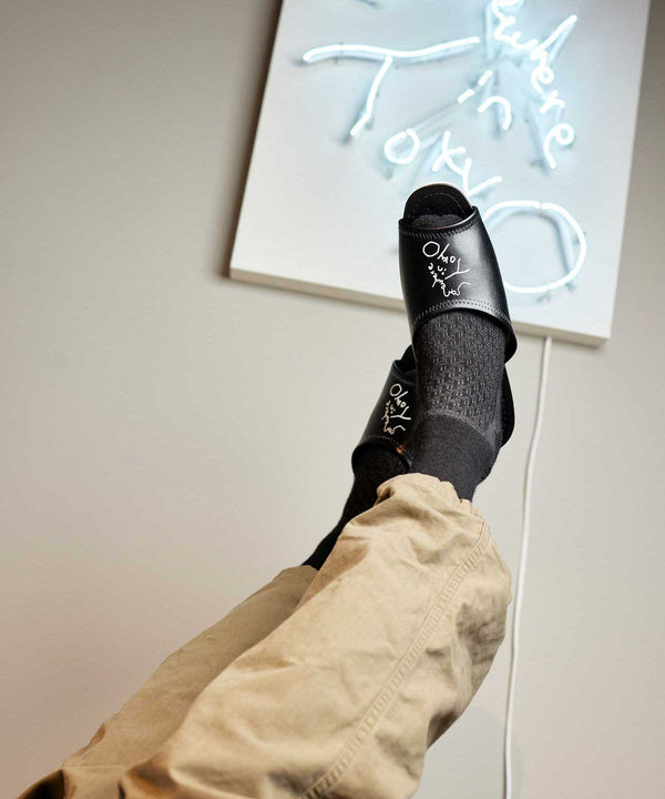 Synthetic Leather Slipper / Designed by Tomoo Gokita