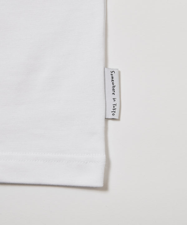 Logo Tee Designed by Shinya Nakahara / White