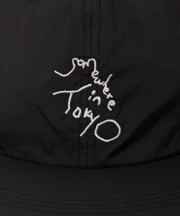6 Panel Logo Cap / Design by Tomoo Gokita / Black x White
