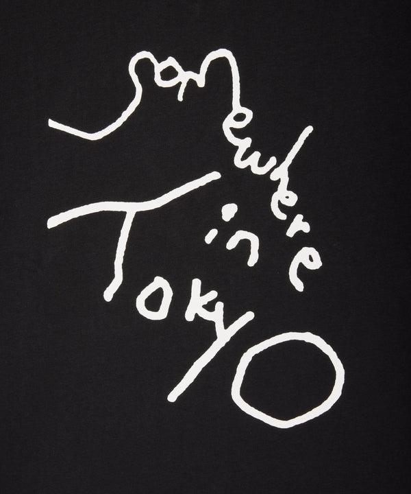 9.6oz Logo Tee / Designed by Tomoo Gokita - Black x White