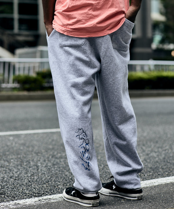Melt Logo Sweat Pants designed by Tomoo Gokita