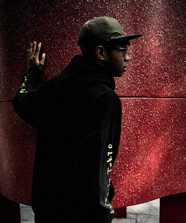 Sleeve Logo Hoodie Designed by Joji Nakamura