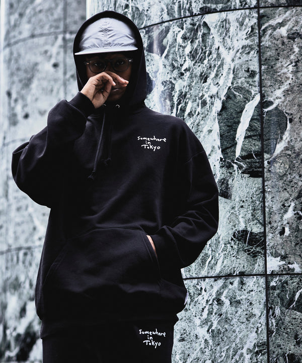 Hand Writing Logo Hoodie Designed by Tomoo Gokita