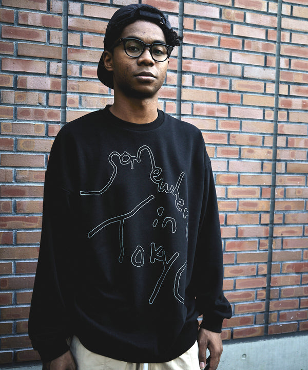 Big Logo Sweat Designed by Tomoo Gokita