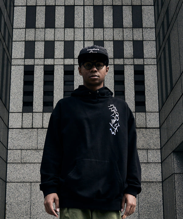 Melt Logo Hoodie Designed by Tomoo Gokita