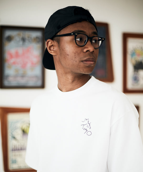 3 Panther Tee / Designed by BUSH / White