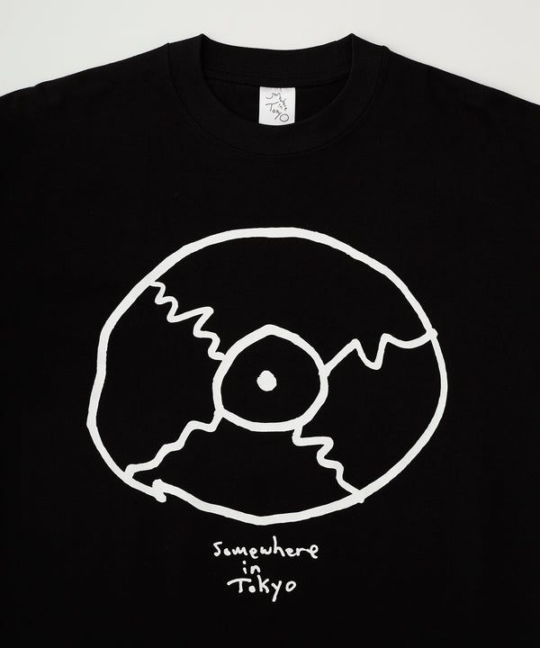 Record Logo Tee Designed by Tomoo Gokita / Black