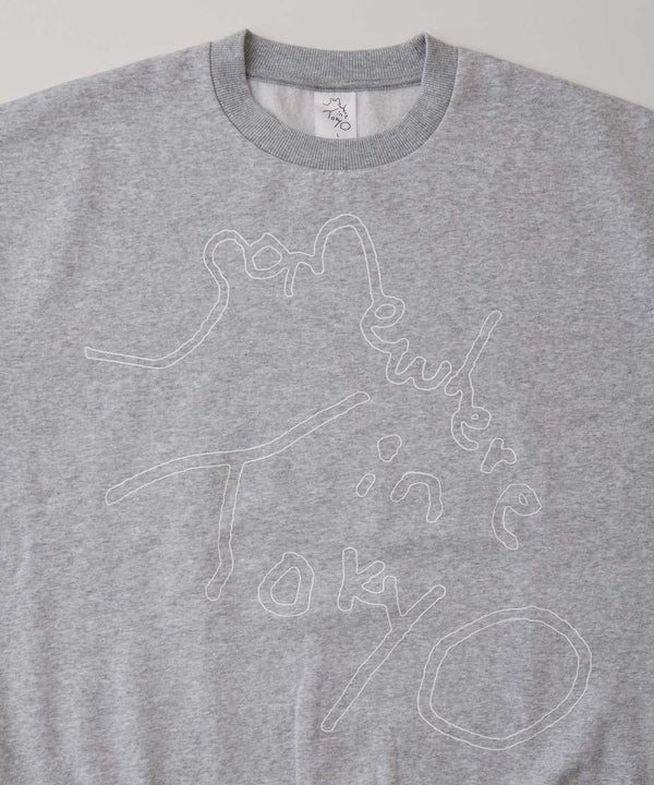 Big Logo Sweat Designed by Tomoo Gokita