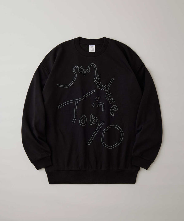 Big Logo Sweat Designed by Tomoo Gokita