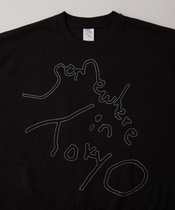 Big Logo Sweat Designed by Tomoo Gokita