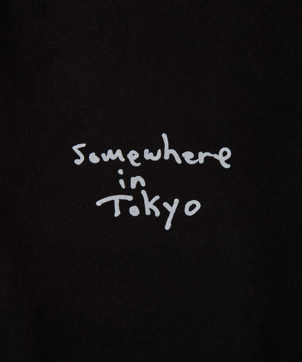 Hand Writting Logo Sweat Pants Designed by Tomoo Gokita