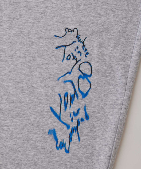 Melt Logo Sweat Pants designed by Tomoo Gokita