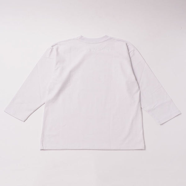 Embroidery Cropped Sleeve