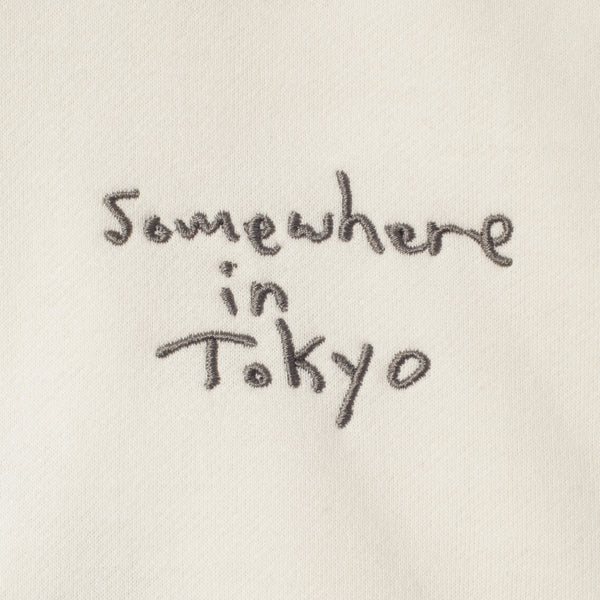 Record Emb'd 80/20 Hoodie / Designed by Tomoo Gokita