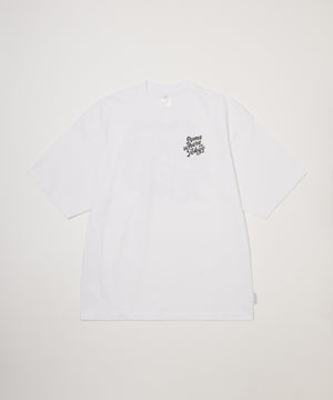 Logo Tee Designed by Shinya Nakahara / White