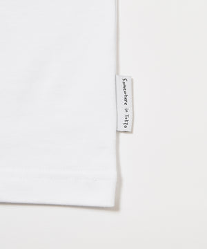 Somewhere Map Tee / Designed by Kamikene / White