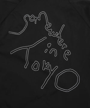 Big Logo Coach Jacket Desigin by Tomoo Gokita