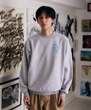 Small Logo Sweat Designed by Tomoo Gokita