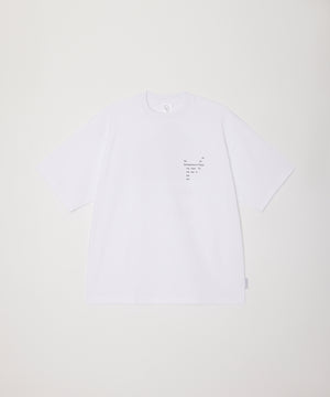 Somewhere Map Tee / Designed by Kamikene / White