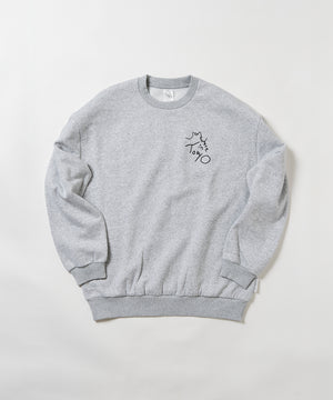 Small Logo Sweat Designed by Tomoo Gokita
