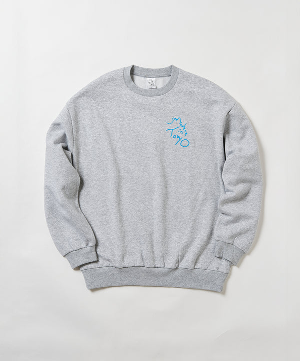 Small Logo Sweat Designed by Tomoo Gokita