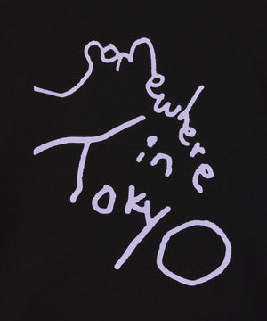 Logo Tee / Designed by Tomoo Gokita / Black x Purple