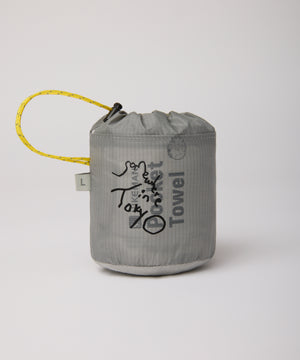 Travel Bath Towel / Logo Designed by Tomoo Gokita