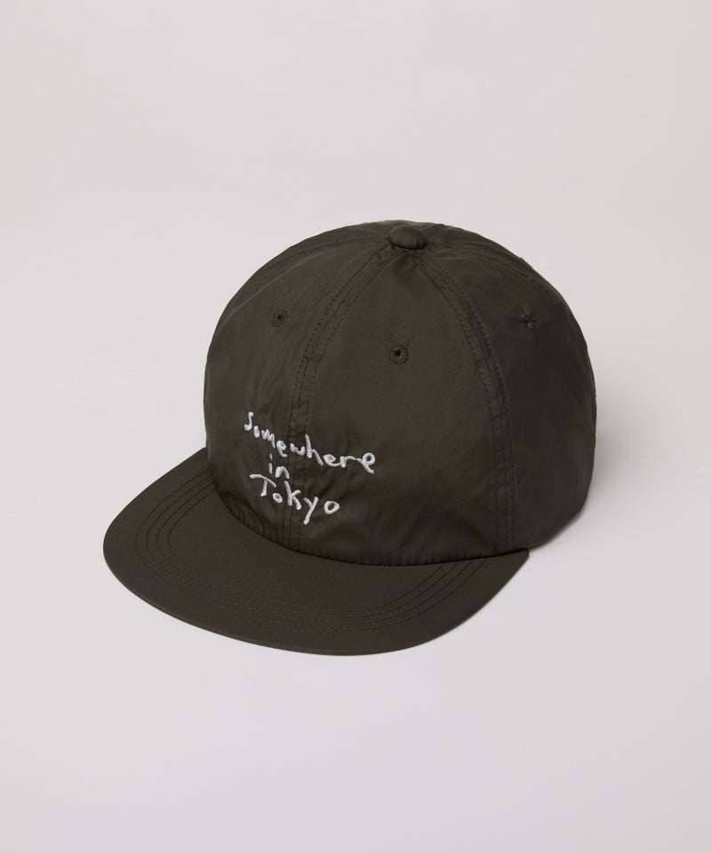Hand written Logo Cap / Design by Tomoo Gokita / Olive x Gray