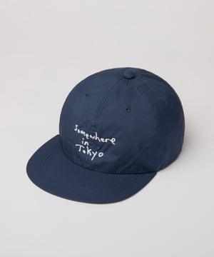 Hand written Logo Cap / Design by Tomoo Gokita / Navy x LT Blue
