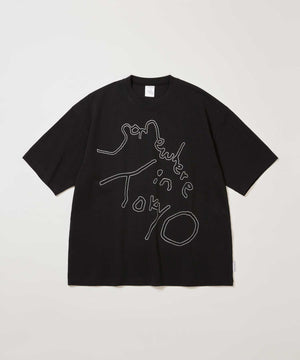 Big Logo Tee / Designed by Tomoo Gokita - Black