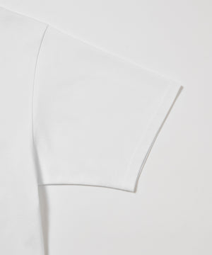 Small Logo Tee / Designed by Tomoo Gokita / White x Chacorl