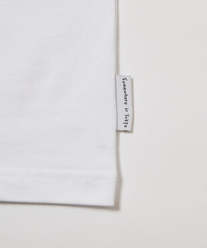 Kabukichou Tee Designed by Tomoo Gokita / White x Black