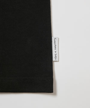 Logo Tee / Designed by Tomoo Gokita / Black x Purple