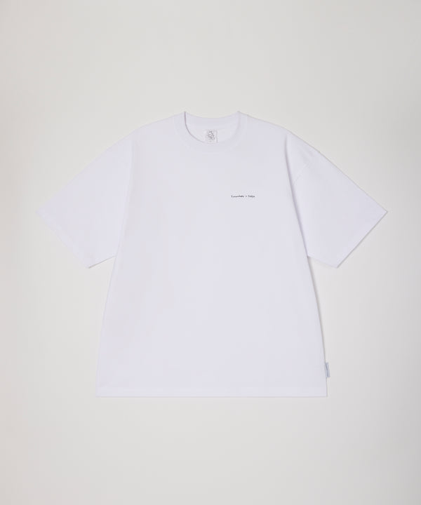 One Point Logo Tee /Designd by Joji Nakamura - White