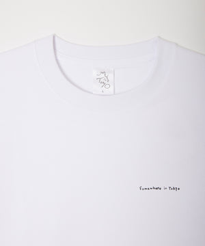 One Point Logo Tee /Designd by Joji Nakamura - White