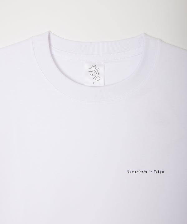 One Point Logo Tee /Designd by Joji Nakamura - White