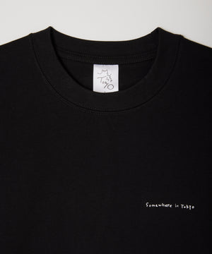 One Point Logo Tee /Designd by Joji Nakamura - Black
