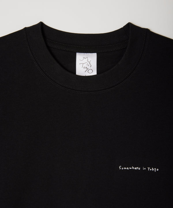 One Point Logo Tee /Designd by Joji Nakamura - Black