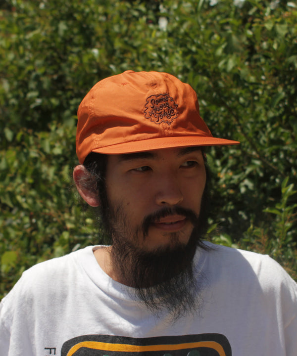 6 Panel Logo Cap / Design by Shinya Nakahara / Orange x DK.Brown