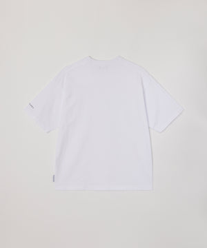Logo Tee / Designed by Tomoo Gokita / White x Pale Blue